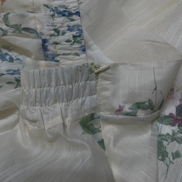 NWT Chicwish Blouse Maxi Skirt Size S Small Rhinestone Button Floral Garden Part - Picture 4 of 13